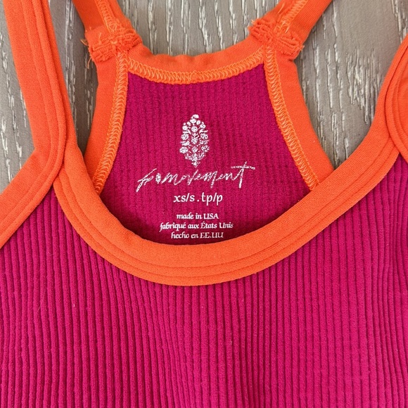 Free People Movement Happiness Runs Colorblock Crop - Picture 3 of 4